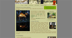 Desktop Screenshot of outathewoods.com